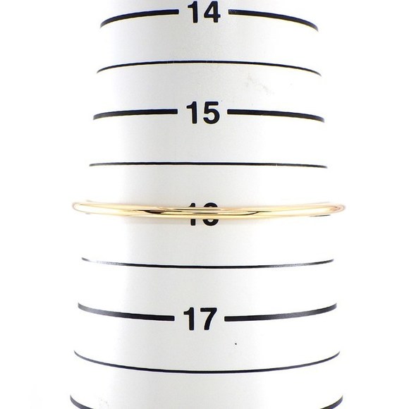 Tiffany Bangle T Wire Medium Diamond Pink Gold